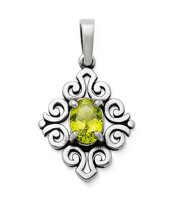 James Avery Scrolled Elegant Birthstone Charm,New Products : American Fashion Style Bags On Sale