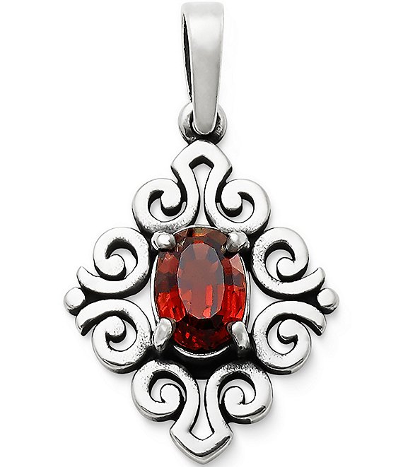James Avery Scrolled Elegant Birthstone Charm