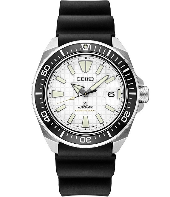 Color:Silver - Image 1 - Prospex Automatic Silicone Strap Men's Watch