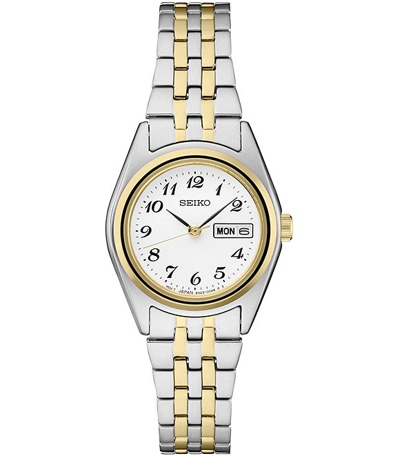 Seiko Women's Essential Two Tone Stainless Steel Watch