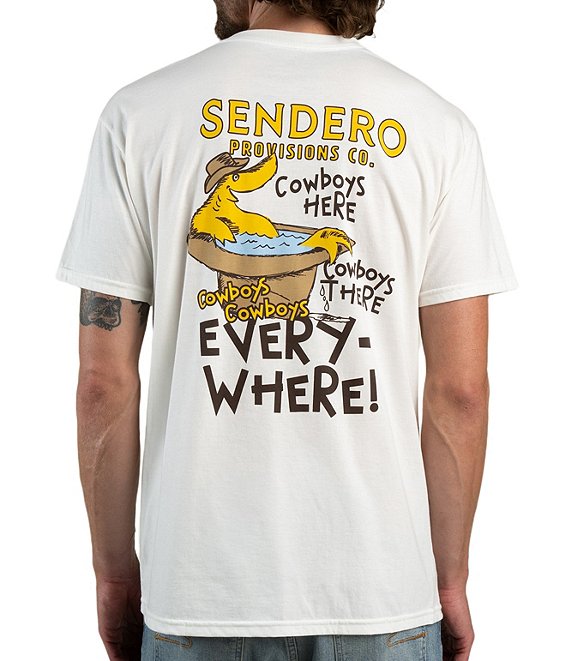 Sendero Provisions Co. Cowboys Everywhere Short Sleeve T-Shirt