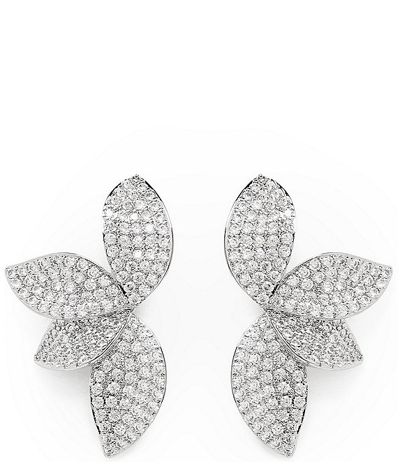 SHASHI Alisa Rhinestone Drop Earrings