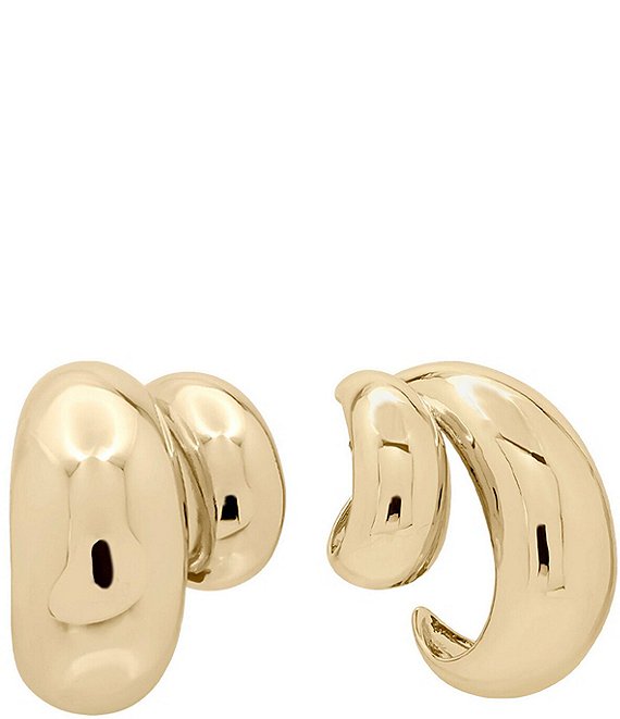 SHASHI Double Tsuki Statement Hoop Earrings | Dillard's