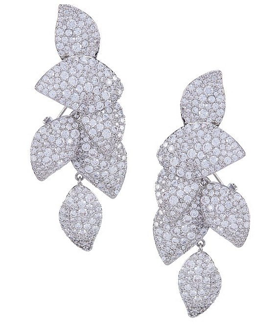 SHASHI Emerson Pave Drop Earrings
