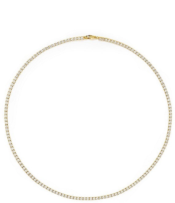 SHASHI Tennis Diamond Collar Necklace