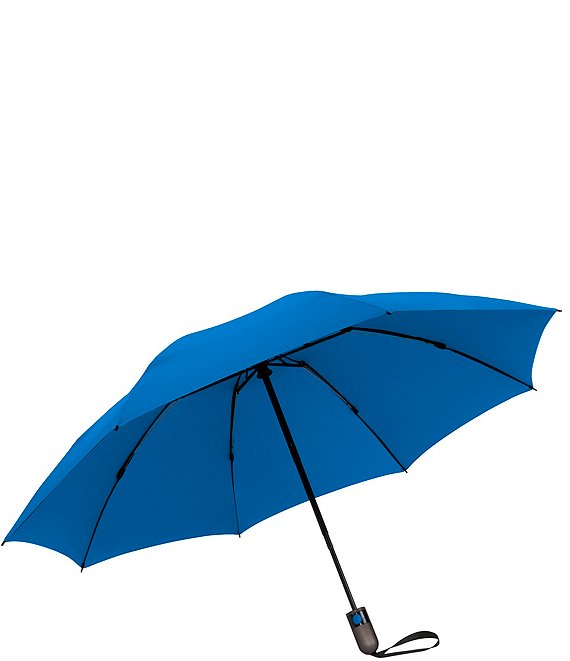 Color:Ocean Blue - Image 1 - UnbelievaBrella™ Compact Reverse Umbrella