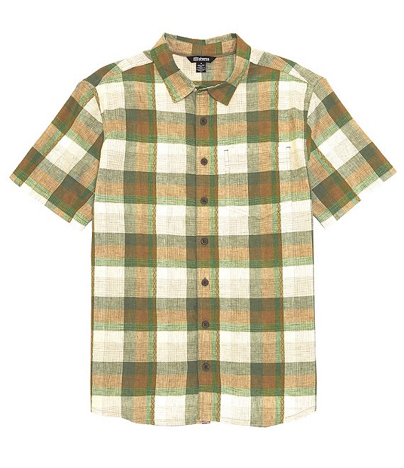 Sherpa Adventure Gear Kongde Short-Sleeve Plaid Woven Shirt | Dillard's