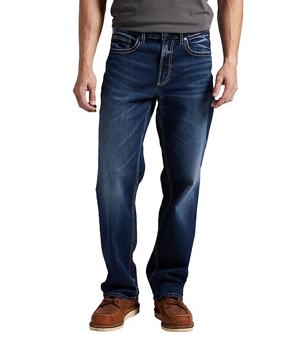 Color:Indigo - Image 1 - Gordie Relaxed-Fit Jeans