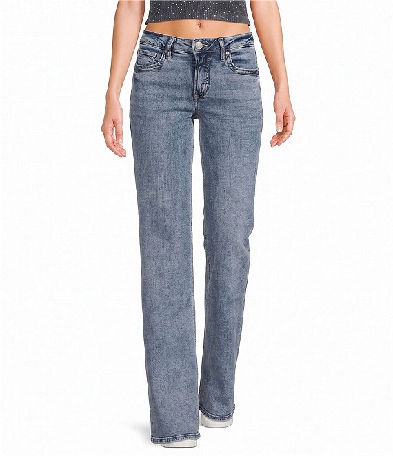 Silver Jeans Co. Loose Low Straight Leg Jeans