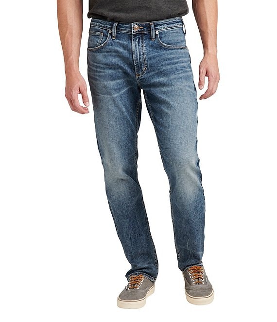 Silver Jeans Co. Machray Classic-Fit Straight-Leg Jeans | Dillard's