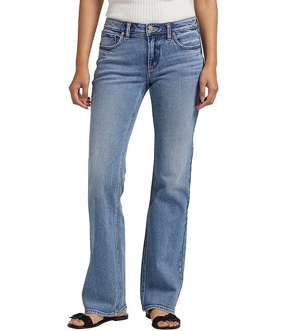Silver Jeans Co. Mid Rise Bootcut Jeans | Dillard's