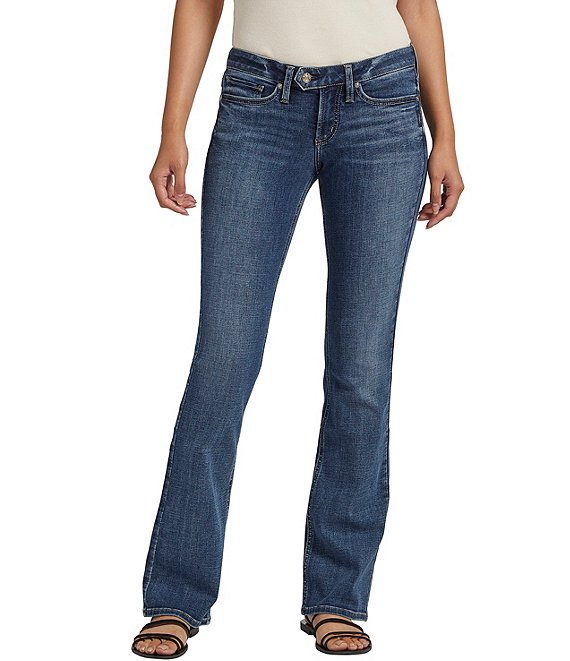 Silver Jeans Co. Mid Rise Tuesday Slim Bootcut Jeans | Dillard\'s