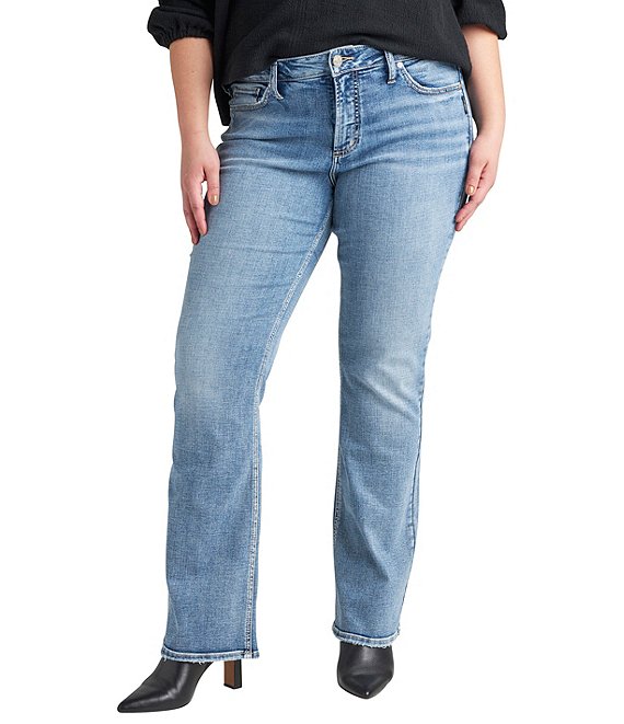 Silver Jeans Co. Plus Size Suki Bootcut Jeans | Dillard's