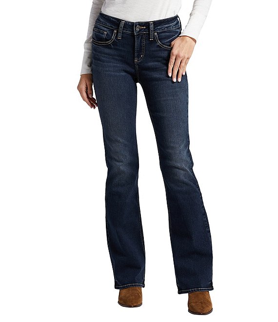 Silver Jeans Co. Suki Mid Rise Power Stretch Bootcut Jeans | Dillard's