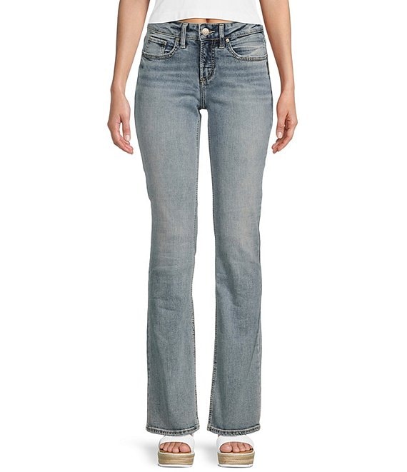 Silver Jeans Co. Suki Mid Rise Skinny Bootcut Jeans | Dillard's