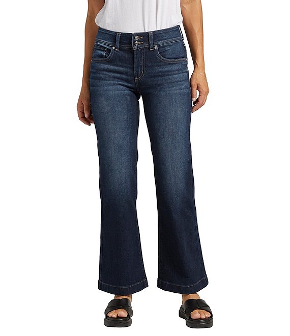 Silver Jeans Co. Suki Mid Rise Wide Leg Trouser Jeans