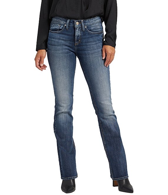 Silver Jeans Co. Suki Slim Mid Rise Bootcut Jeans | Dillard's