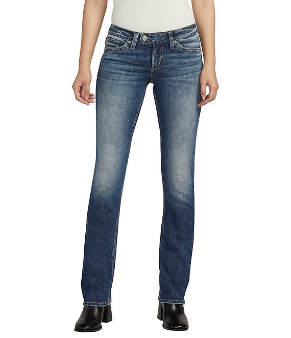 Silver Jeans Co. Tuesday Low Rise Slim Bootcut Jeans | Dillard's