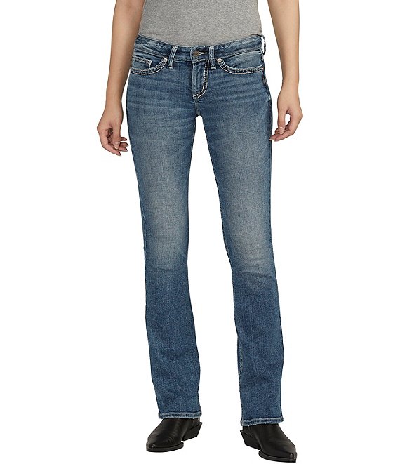Silver Jeans Co. Tuesday Low Rise Slim Bootcut Jeans | Dillard's