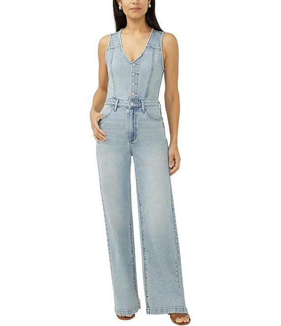 Silver Jeans Co. Vest Jumpsuit