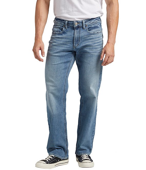 Silver Jeans Co. Zac Straight Leg Denim Jeans | Dillard's