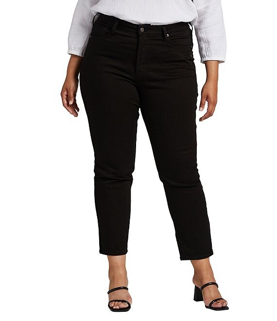 Silver Jeans Co. Plus Size Infinite Fit Straight Leg Jeans | Dillard's