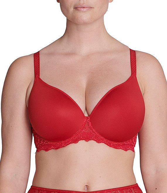 Selfcare New Collection Women Lightly Padded Bra (Red, Pink)