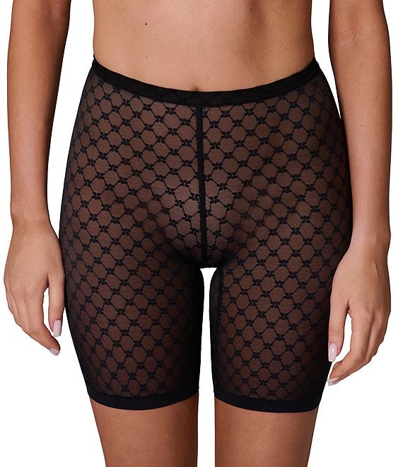 Simone Perele Plume Geo Lace Low Control Shaper Short