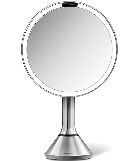 Color:Stainless Steel - Image 1 - 8#double; Sensor Lighted Mirror with Brightness Control