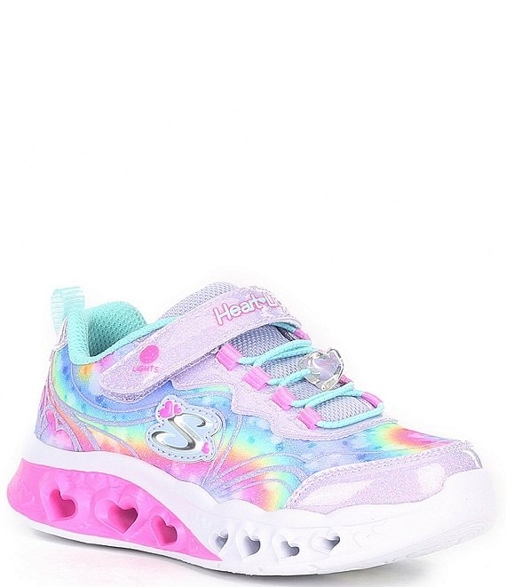 Skechers Girls' Flutter Lights-Groovy Swirl Lighted Sneakers (Toddler) | Dillard's