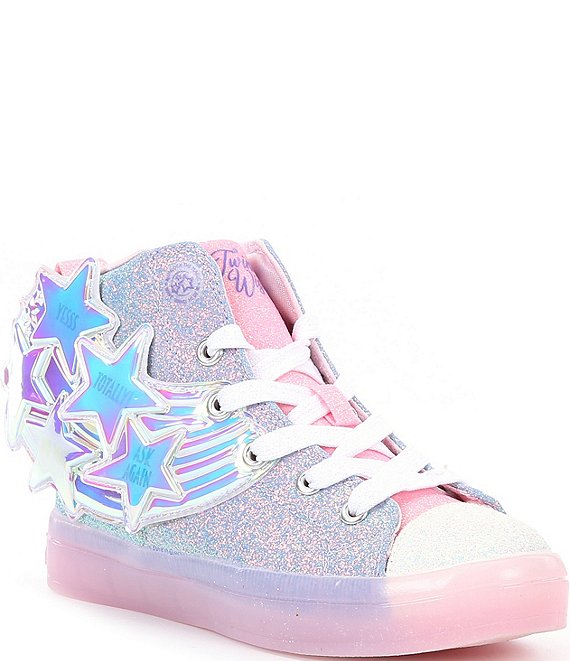 Skechers Girls' Twi-Lites 2.0 Magical Wish Lighted High-Top Sneakers ...