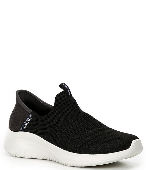 Color:Black - Image 1 - Women's Slip-Ins Ultra Flex 3.0 Smooth Step Slip On Sneakers