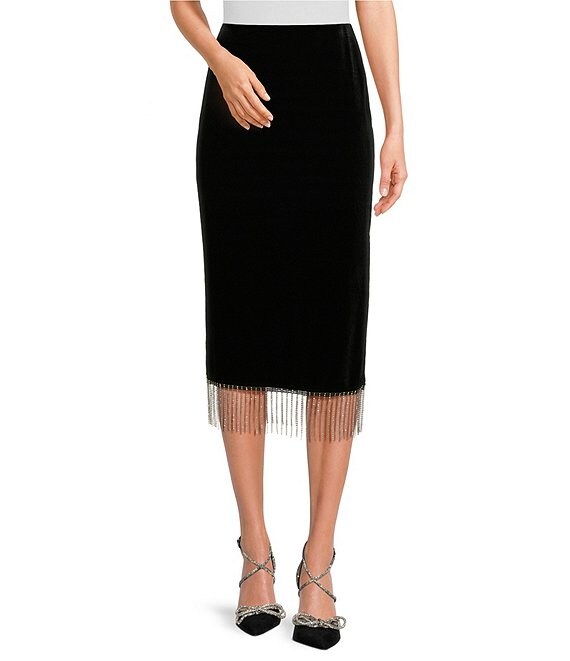 Dillards women's outlet midi skirts