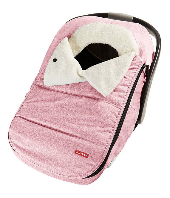 Color:Pink Heather - Image 1 - Stroll & Go Car Seat Cover