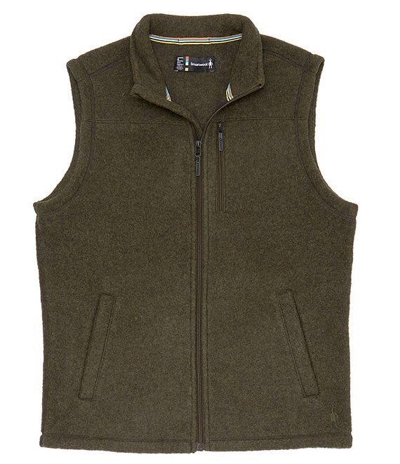 Smartwool Hudson Trail Full-Zip Fleece Vest | Dillard's