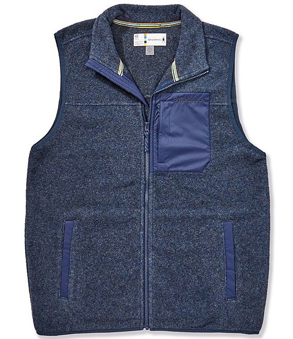 SmartWool Second Cut Fleece Vest, Deep Navy - Image 1
