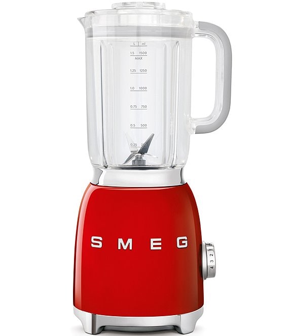 Color:Red - Image 1 - 50's Retro 6-Cup Blender