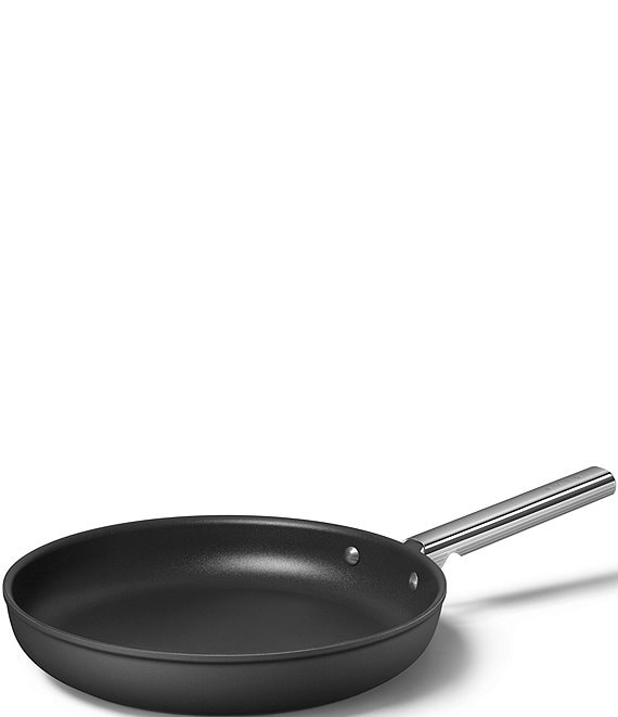 Color:Black - Image 1 - 50s Retro style Nonstick 10#double; Frying Pan