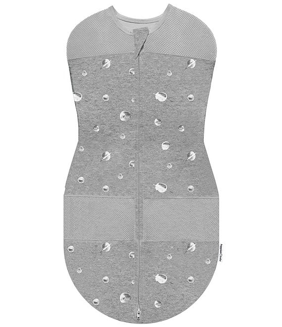 Color:Grey - Image 1 - Snoo Newborn-12 Months Sleepea® 5-Second Baby Swaddle - Planets