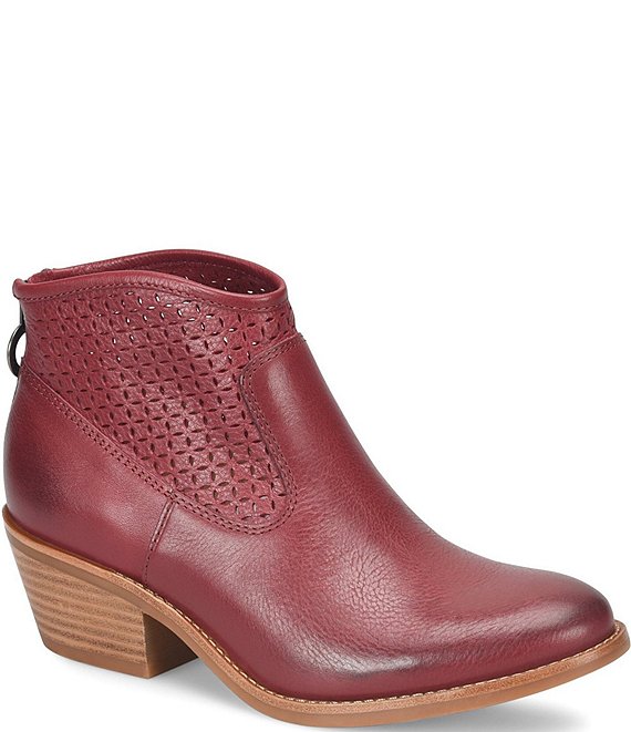 Sofft Aisley Perf Leather Booties Dillard s