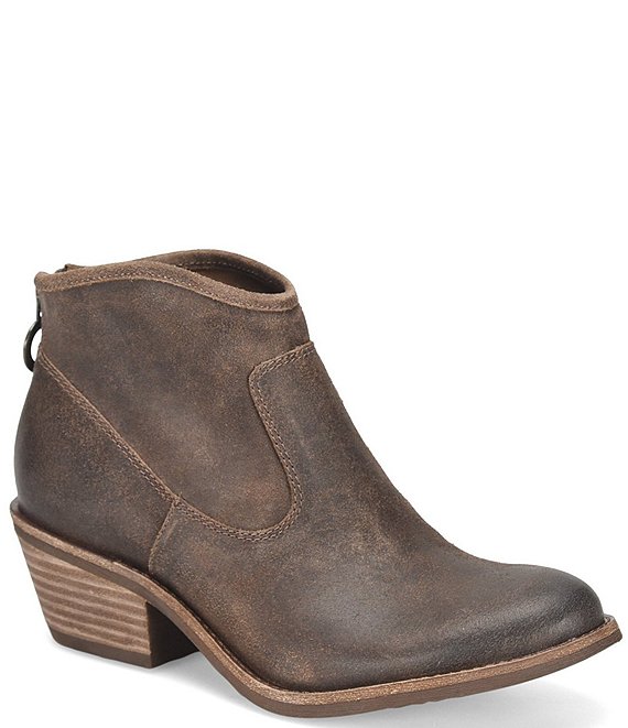 Sofft Aisley Unlined Leather Western Booties Dillard s