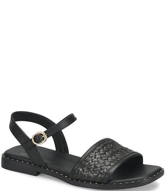 Sofft Elrose Leather Woven Sandals