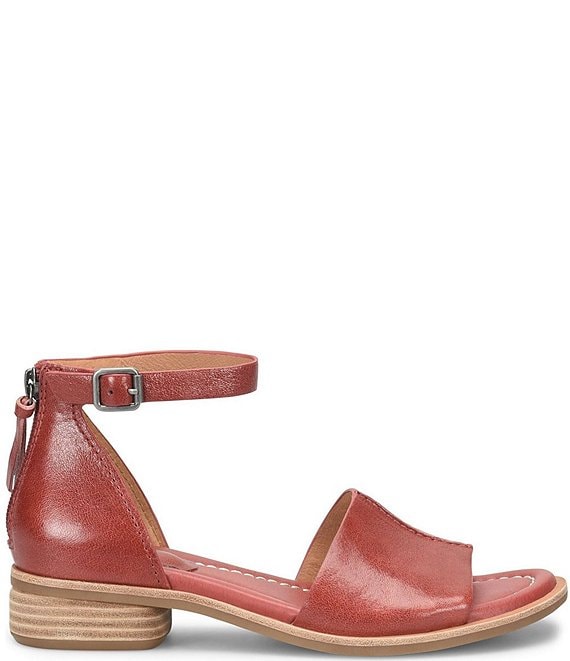 Sofft Faxyn Leather Ankle Strap Sandals | Dillard's