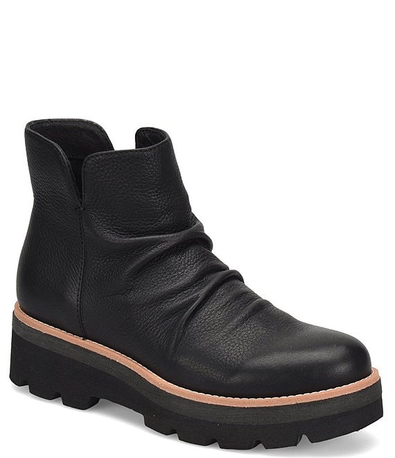 Dillards booties black online