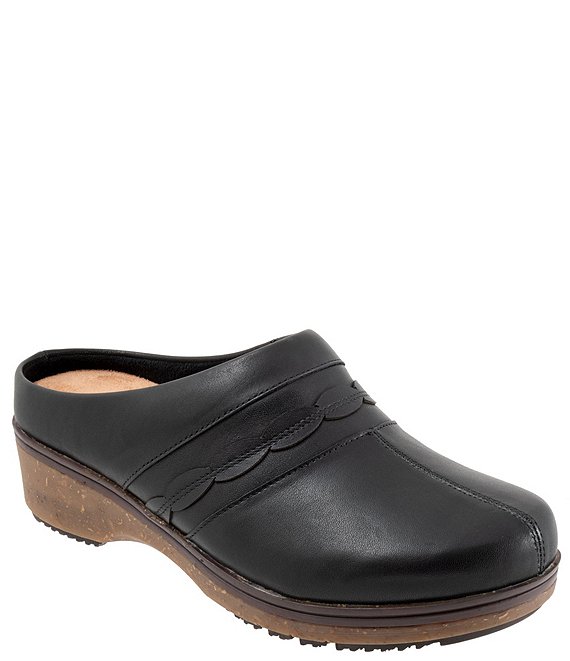 SoftWalk Amber 3.0 Leather Clogs | Dillard's