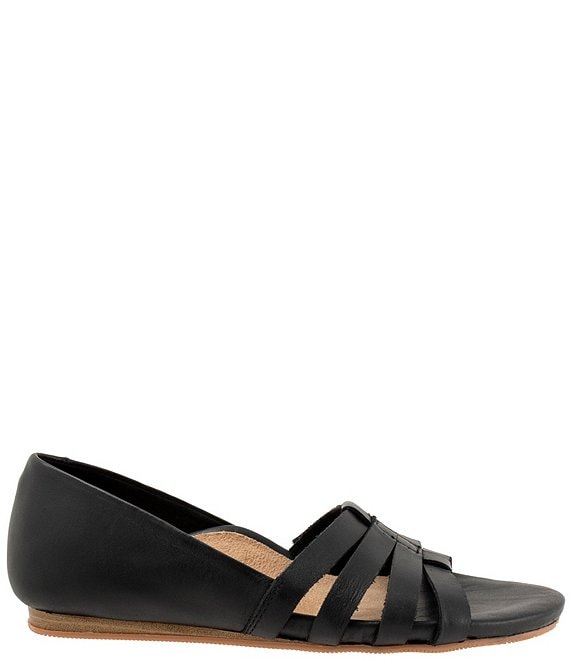 SoftWalk Cozumel 2.0 Leather Slip On Sandals | Dillard's
