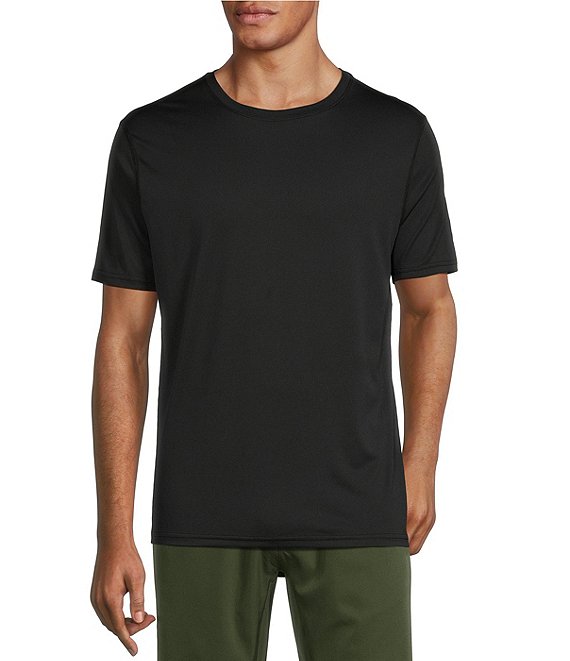 Solaris Active Short Sleeve Tech Solid Training Tee | Dillard's