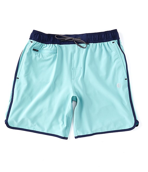 Color:Wasabi - Image 1 - Active 7.5#double; Inseam Woven Liner Shorts