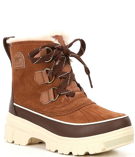 Sorel Tivoli V Waterproof Suede Cold Weather Booties Dillard s