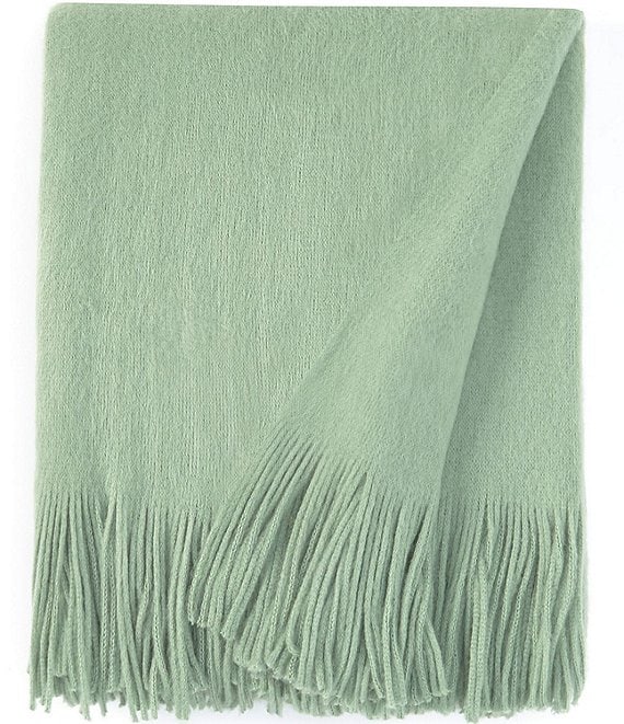 Southern Living Ashford Fringed Acrylic Throw Blanket Dillard s